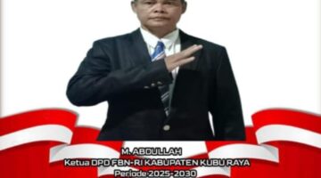 KETUA DPD FORUM BELA NEGARA (FBN) KUBU RAYA LARI DARI TANGGUNG JAWAB