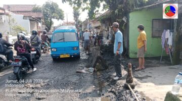 Kegiatan Jumsih  Bersama Camat Dramaga Forkopincam Jalan Ciherang Raya 
