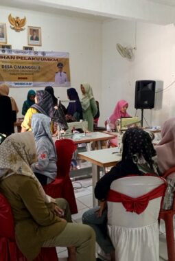 Desa Cimanggu Dua Gelar Pelatihan Menjahit, Dorong Lahirnya UMKM Konveksi