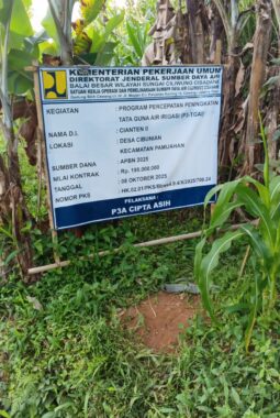 Program (P3-TGAI) Desa Cibunian Diduga maen spek dan Abaikan pemberdayaan sampai pekerjaan Melewati waktu yang sudah dintentukan